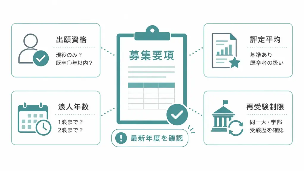 出願前に必ず確認すべきチェックすべき4項目
