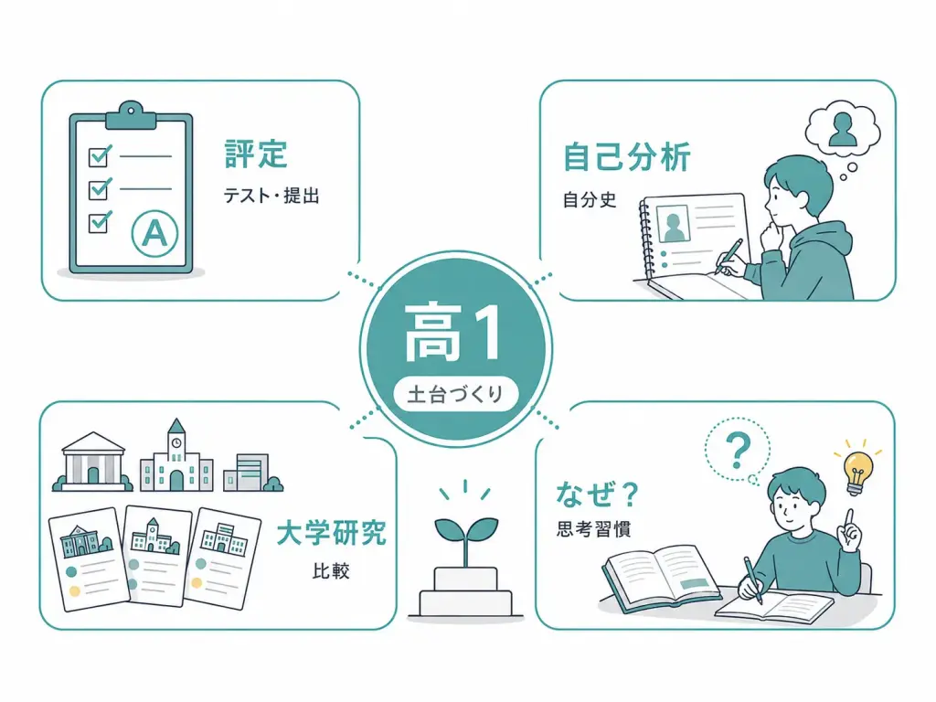 高校1年生の勉強法｜土台づくりに専念する1年