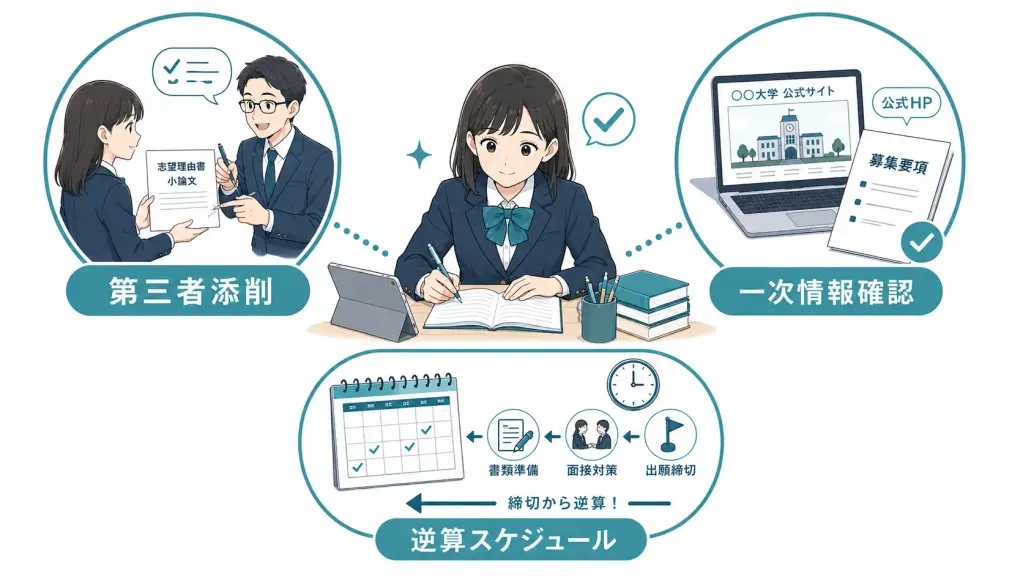 独学で挑戦する場合に最低限やるべき3つのこと