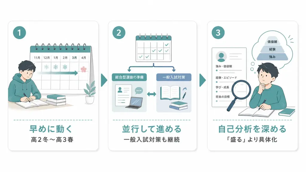 デメリットを最小化する3つの対策