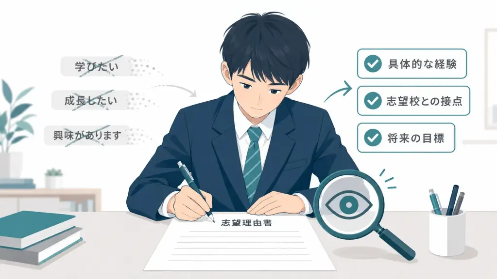表面的な志望理由書はなぜ見抜かれるのか