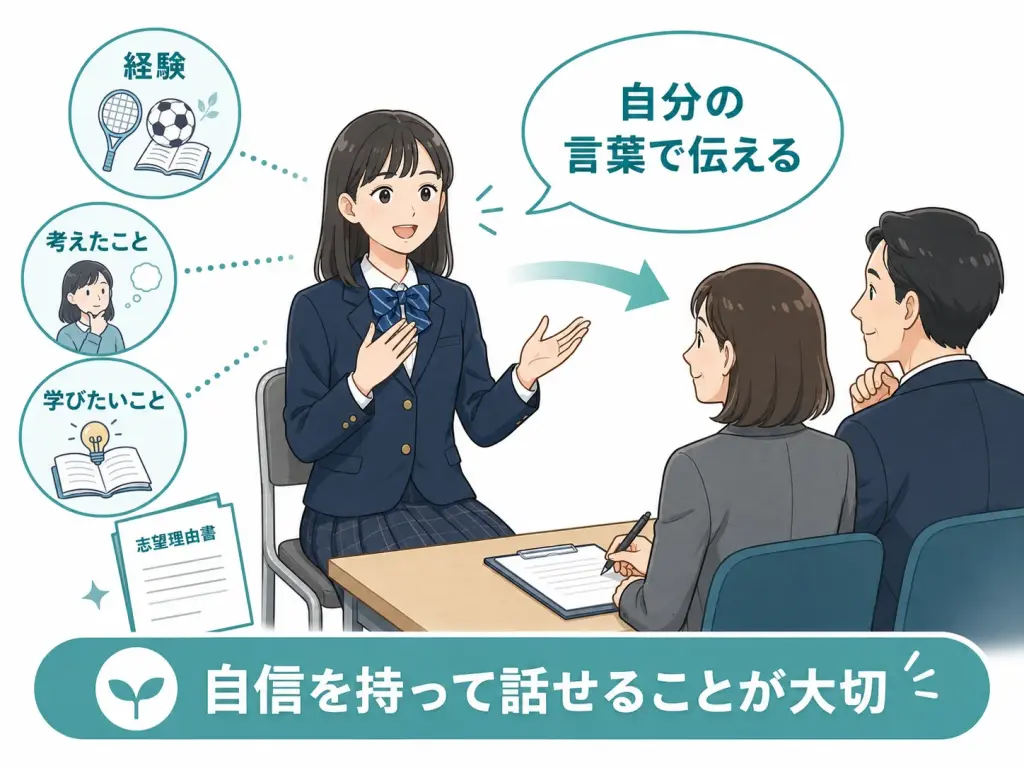 最後は面接で「自分の言葉」が問われる
