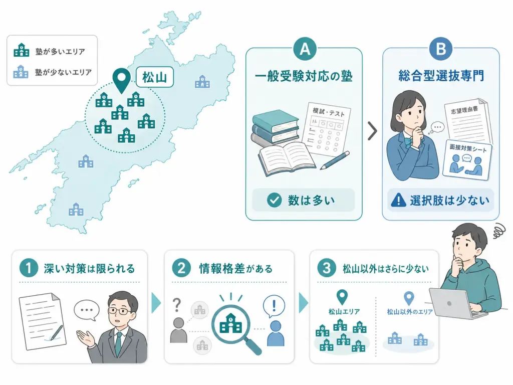 愛媛の総合型選抜・AO入試の塾事情