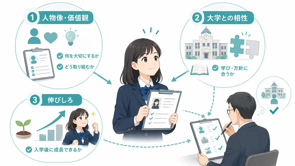 自己PRで見られる3つの力