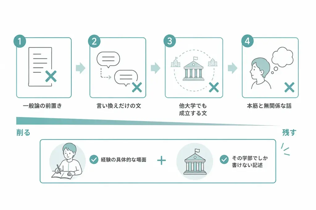 削る順番を決めておく